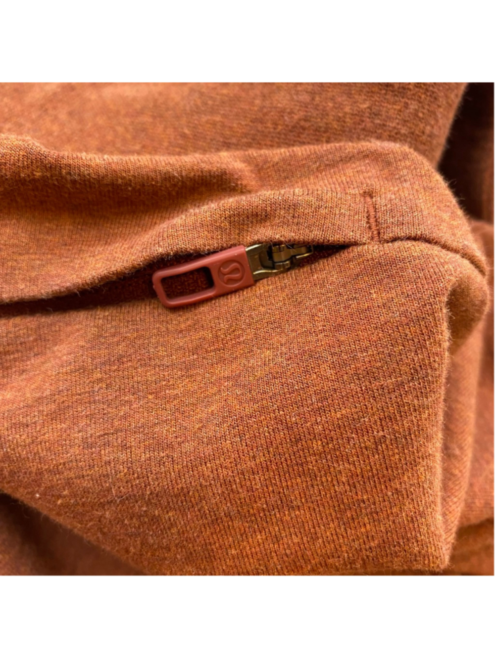 Lululemon City Sweat Shorts 9” Mens Large Heathered Dark Terracotta 2019 M7AB5S - Picture 7 of 16